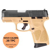 PISTOLA TAURUS  G2C T.O.R.O TAN CAL. .38 TPC